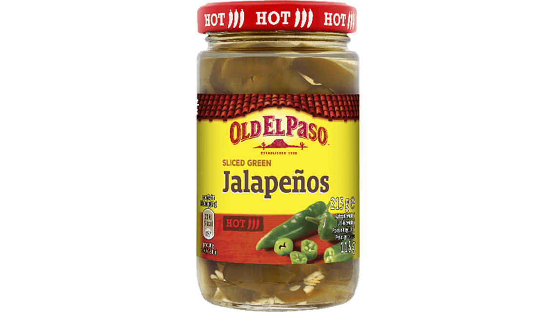 Krojone Jalapenos Old El Paso